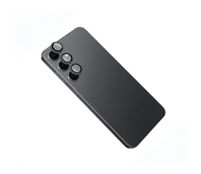 FIXED Schutzglas für Kameraobjektive Kameraglas für Samsung Galaxy S24 schwarz