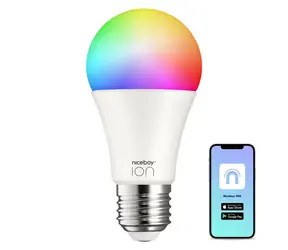 Niceboy ION SmartBulb RGB E27 12W / LED RGB / E27 / 12W / 1050 lm / 2700-6500K / WLAN