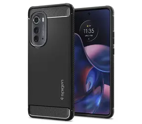 Spigen Rugged Armor Schutzhülle für Motorola Edge 2022 schwarz