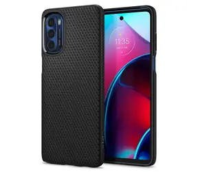 Spigen Liquid Air Schutzhülle für Motorola Moto G Stylus 2022 schwarz