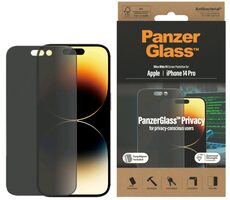 PanzerGlass UWF AB Privacy Schutzglas für Apple iPhone 14 Pro / Montageset