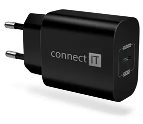 Connect IT CWC-2070 Voyager2 schwarz / Ladeadapter / USB-C / 25W