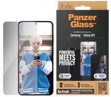 PanzerGlass UWF Privacy Panzerglas für Samsung Galaxy S24 / Einbauset 