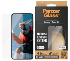 PanzerGlass UWF Schutzglas für Samsung Galaxy S24 / Einbauset 