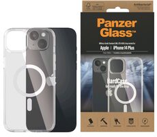 PanzerGlass HardCase MagSafe Schutzhülle für die Rückseite für Apple iPhone 14 PLUS, transparent 
