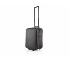 XD Design Flex Trolley schwarz / Reisekoffer mit Rollen / faltbar / für 15,6" Laptop / 15-30L