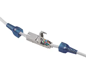 PremiumCord Anschlussdose für Cat.6A-Kabel, geschirmt