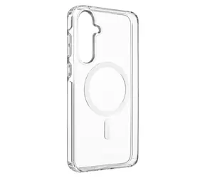 FIXED MagPure mit Magsafe-Unterstützung, transparente Rückseite für Samsung Galaxy A55 5G, transparent