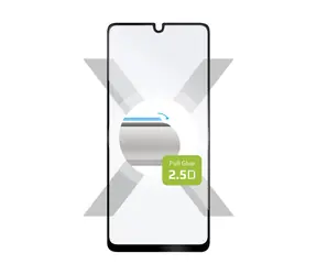 FIXED Full-Cover Schutzglas aus gehärtetem Glas für XIAOMI Redmi 13C/13C 5G/ POCO C65 schwarz / Verklebung über das gesamte Display