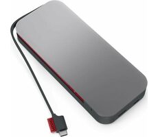 Lenovo Go USB-C Laptop Power Bank 20000 mAh grau / 65W / USB-C / USB-A / PD 3.0