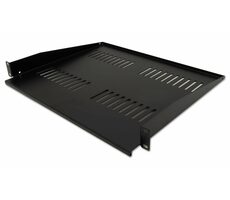 Xtendlan CPOLIC1U40-BP Regal 400 mm schwarz / universal / 1 HE / 25 kg Tragkraft / erweitert
