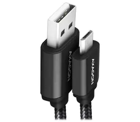 Axagon BUMM-AM15AB HQ Datenkabel USB-A 2.0 - microUSB 1,5 m schwarz / Sonderangebot