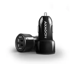 Axagon PWC-5V5 schwarz / Autoladegerät / 2x USB-A / 24W