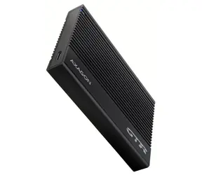Axagon EE25-GTR, USB-C 10 Gbit/s - SATA 6G 2,5" RIBBED Box, schwarz