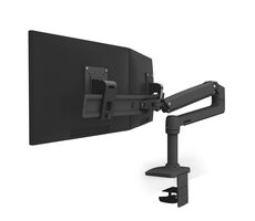 Ergotron LX Desk Dual Direct Arm schwarz / Arm für 2 Monitore / Bis 25"