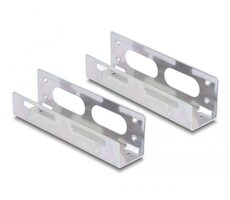 DeLock Kit für Laufwerke 3,5" bis 5,25" silber