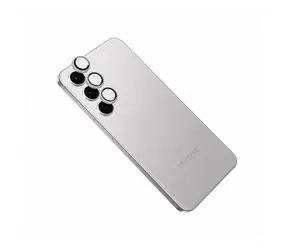 FIXED Kameraglas Kameraobjektiv-Schutzglas für Samsung Galaxy A55 5G Silber