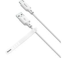 YENKEE YCU 315 WH SILIC Kabel USB-A (M) - USB-C (M) 1,5 m weiß / 15 W