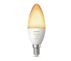 Philips Hue LED-Lampe E14 5,2W weiß / Smarte LED-Lampe / 470 lm / 2200 - 6500 K / dimmbar