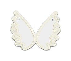 Forever dekorative Plexiglas-LED-Neonflügel weiß