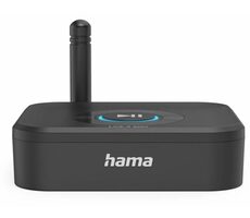 HAMA Bluetooth-Audio-Adapter Link.it Solo Schwarz / 50m Reichweite / Bluetooth 5.3 / MicroSD / 3,5mm Klinke 