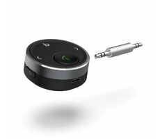 HAMA Bluetooth-Audio-Freisprechempfänger für das Fahrzeug schwarz / 7 m Reichweite / Bluetooth 5.1 / 3,5-mm-Klinke  