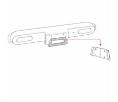 Poly Studio X52 Wandhalterung / Montage an der Wand / für Poly Studio X52