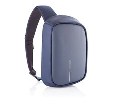 XD Design Bobby Sling blau / Sicherheitsrucksack über der Schulter / bis 9,7" / 4L