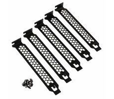 Kolink PCI-Steckplatzabdeckungen 5 Stück schwarz