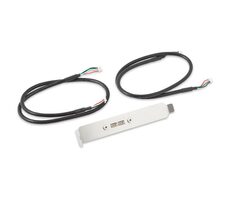 Aqua Computer RGBpx-Halterung für zwei RGBpx-Anschlüsse