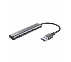 Trust Halyx USB-A grau / USB-Hub / 4X USB 3.2 Gen 1