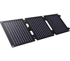 Trust Zony 20W schwarz / Solarladegerät / 20W / 1x USB-A / 1x USB-C