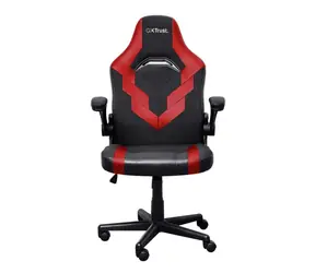 Trust GXT703R Riye rot / Gaming Stuhl / verstellbar / belastbar bis 140 kg / Stoff & Kunstleder