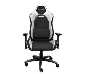 Trust GXT714W Ruya ECO weiß / Gaming-Stuhl / verstellbar / Belastbarkeit bis 150 kg / Stoff & PU