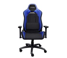 Trust GXT714B Ruya ECO blau / Gaming Stuhl / verstellbar / belastbar bis 150 kg / Stoff & Kunstleder