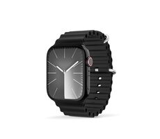 Epico Uhrenarmband Ocean 49/45/44/42 mm Schwarz