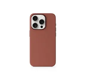 Epico Mag+ Lederhülle Rückseite für iPhone 15 Pro braun