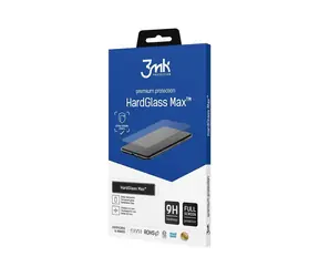 3mk HardGlass MAX Panzerglas für Apple iPhone 15 Pro Max schwarz