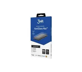 3mk HardGlass MAX Panzerglas für Samsung Galaxy S24 schwarz