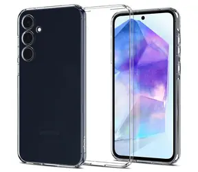 Spigen Liquid Crystal Schutzhülle für Samsung Galaxy A55 klar
