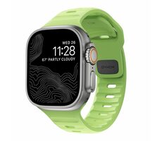 Nomad Sport Strap Glow 2.0 Armband für Apple Watch Ultra 49 & 45 & 44 & 42 mm grün