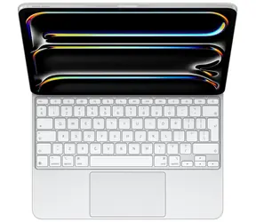 Apple Magic Keyboard für iPad Pro 13" (M4) ENG weiß / Hülle mit Tastatur / ENG weiß