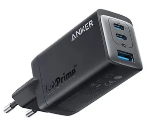 Anker GaN Prime 65W schwarz / Ladegerät / 2x USB-C / 1x USB-A 