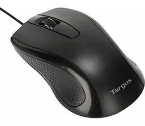 Targus AMU81AMGL Optische Maus schwarz / antibakteriell / kabelgebunden / 1000 dpi / USB