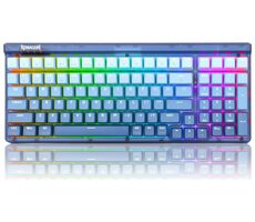 Redragon K656 Garen Lilablau / Gaming-Tastatur / mechanisch / Schalter lila / USB / RF 2,4 GHz / Bluetooth / US