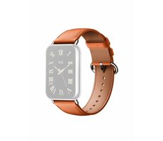 XIAOMI Ersatzarmband Leder Schnellverschlussband orange