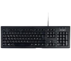 Kensington ValueKeyboard schwarz / Tastatur / USB / DE-Layout / Kabel 1,5m