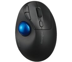 Kensington ProFit Ergo TB450 schwarz / Kabellose optische Maus / Trackball / 6 Tasten 