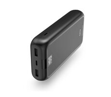 HAMA Performance 20 schwarz / Powerbank / 20000 mAh / 1x USB-C / 2x USB-A / 5V / 3A
