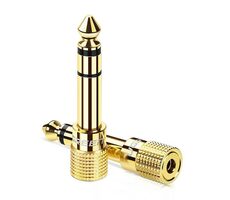Ugreen 20503 Adapter Klinke 3,5 mm (F) - Klinke 6,3 mm (M) gold